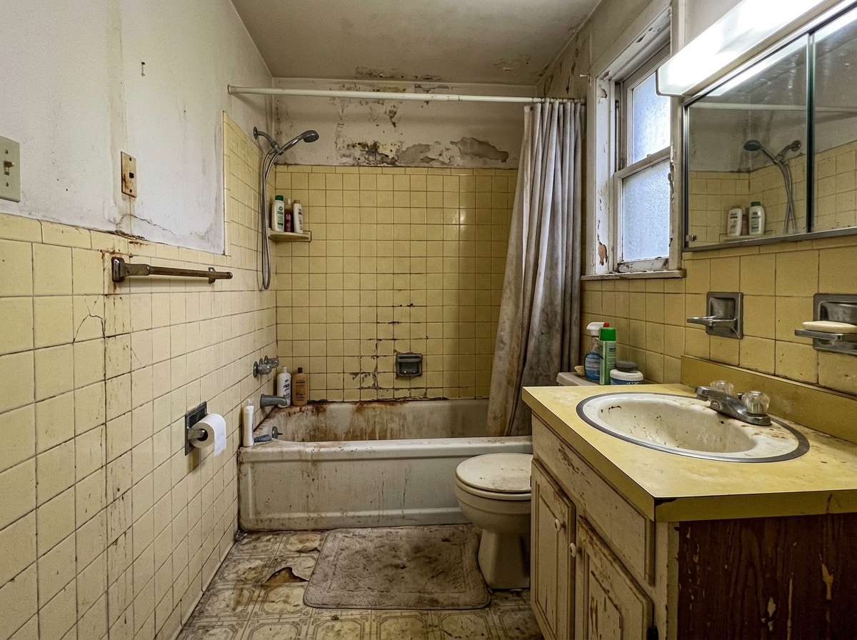 Baño antes de reforma